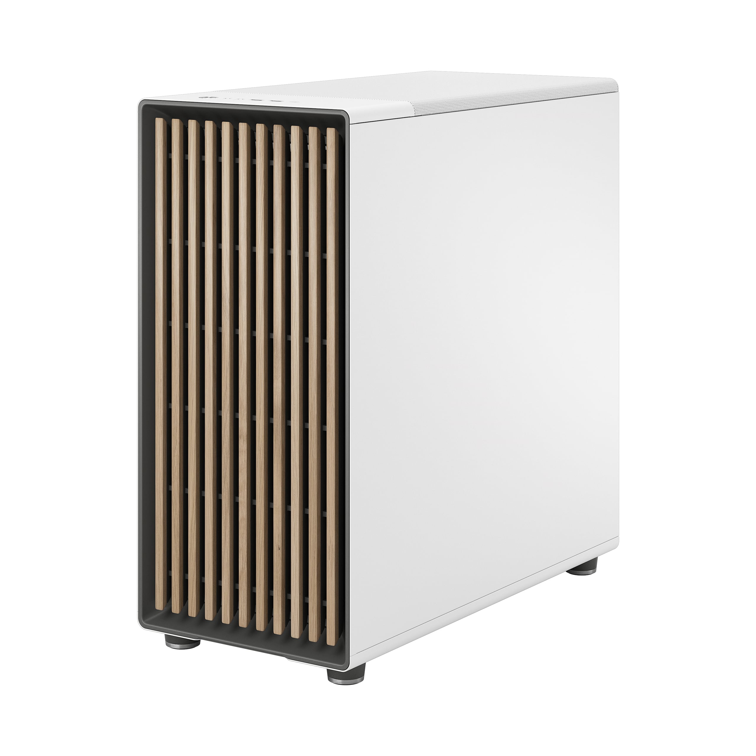 Корпус ПК без блока питания Fractal Design North XL RC Chalk TG Clear White