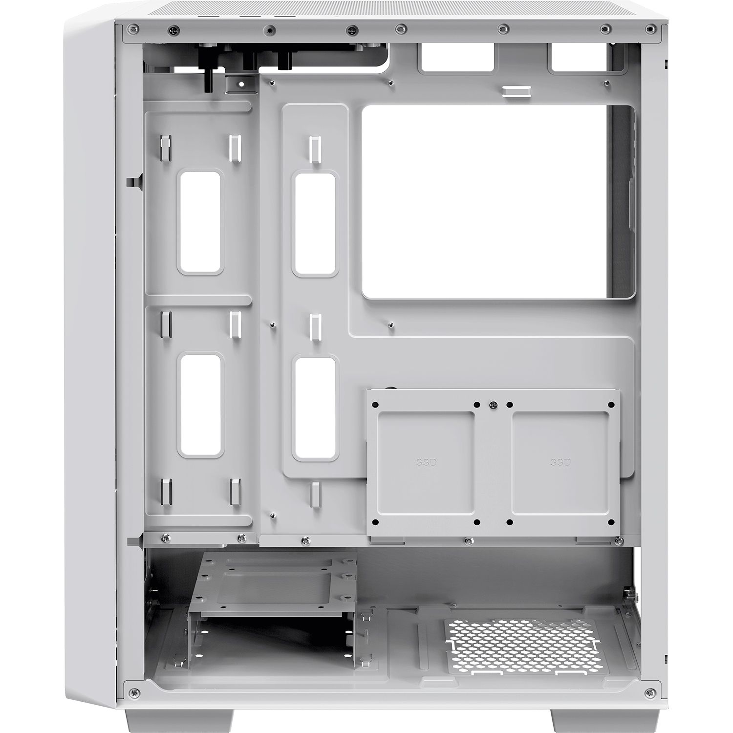 Корпус ПК без блока питания Ocypus Gamma-C60-WHG000XX-GL
