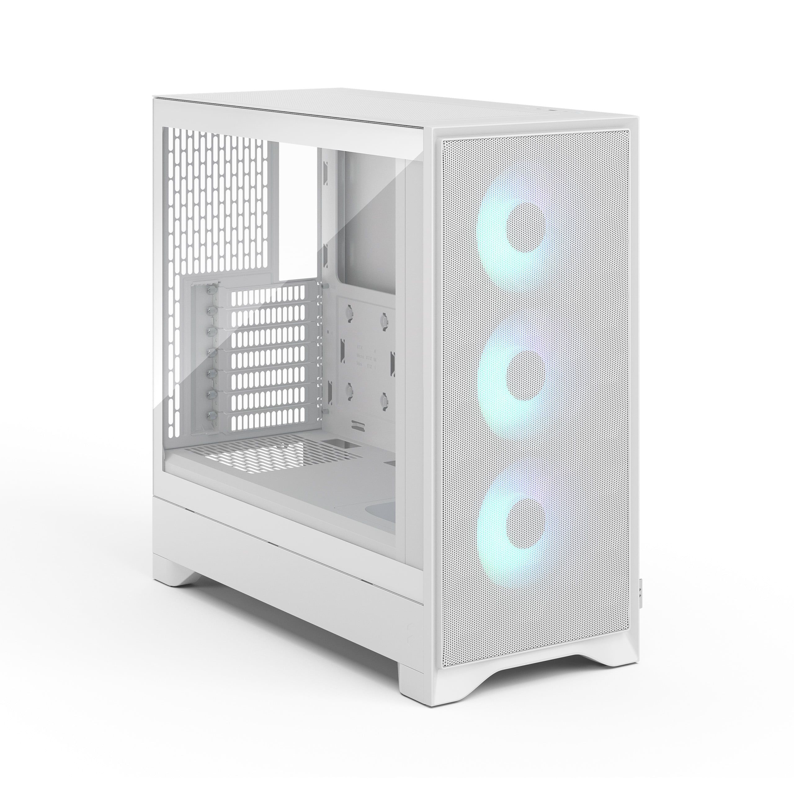 Корпус ПК без блока питания Fractal Design Pop 2 Air TG RGB White