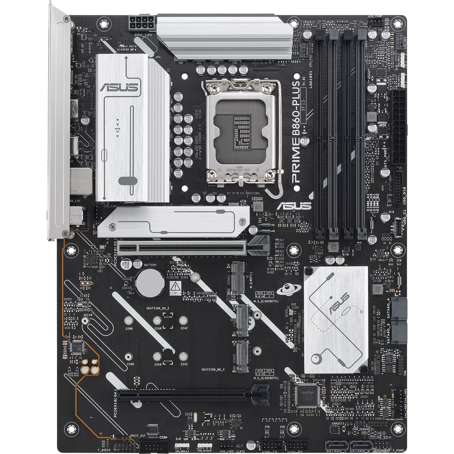 Материнская плата ASUS PRIME B860-PLUS-CSM (90MB1KA0-M0EAYC)