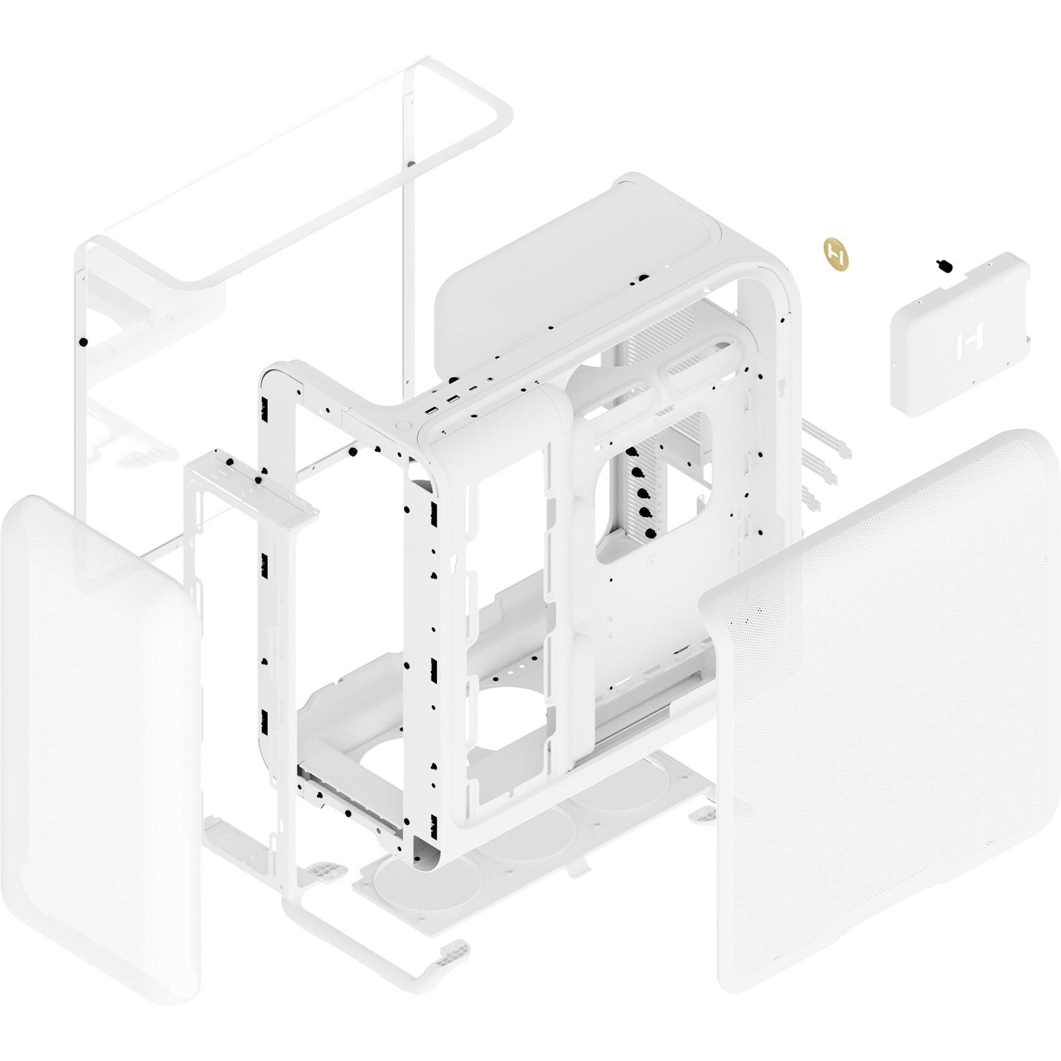 Корпус без блока питания HYTE X50 (CS-HYTE-X50G-WW)