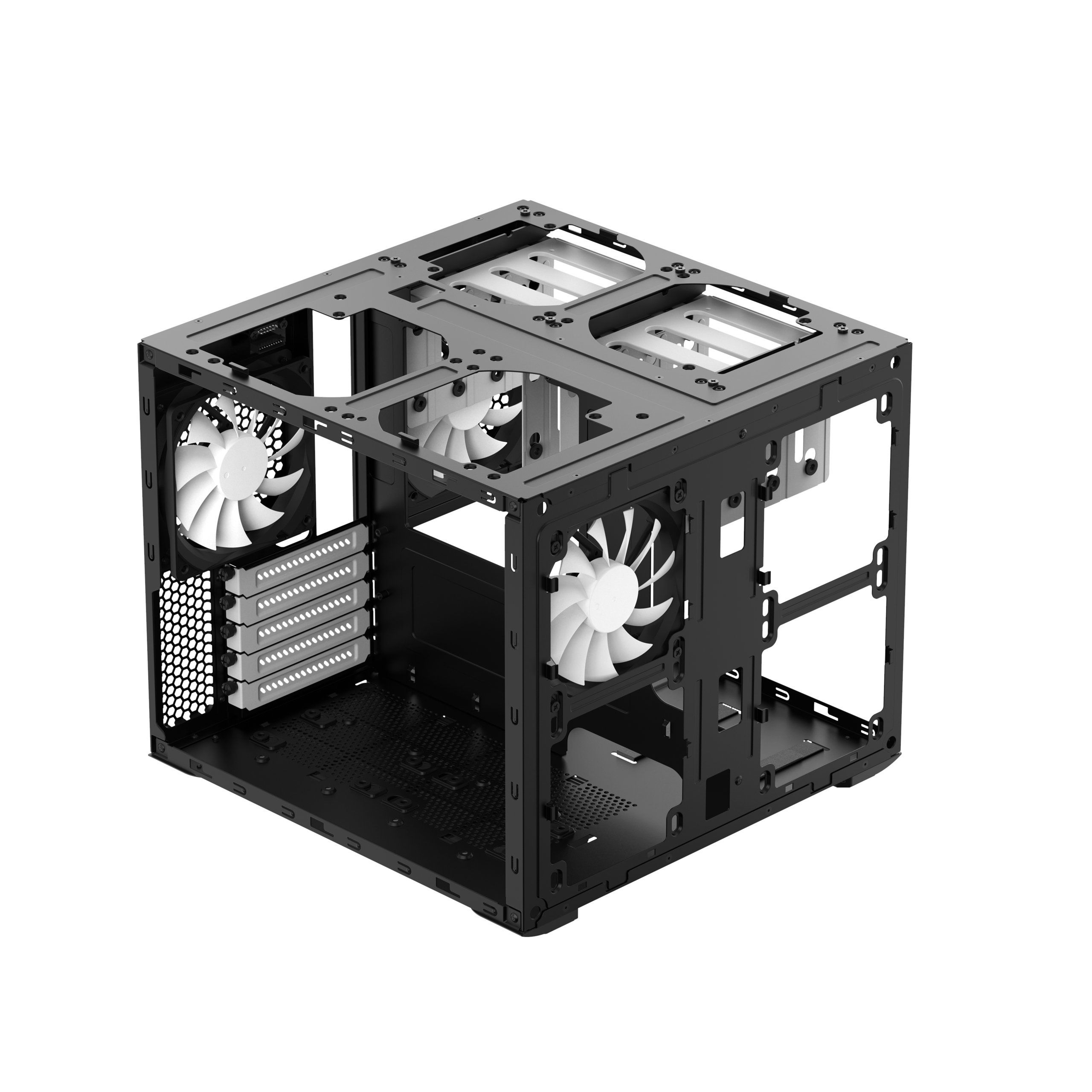 Корпус ПК без блока питания Fractal FD-CA-NODE-804-BL-W