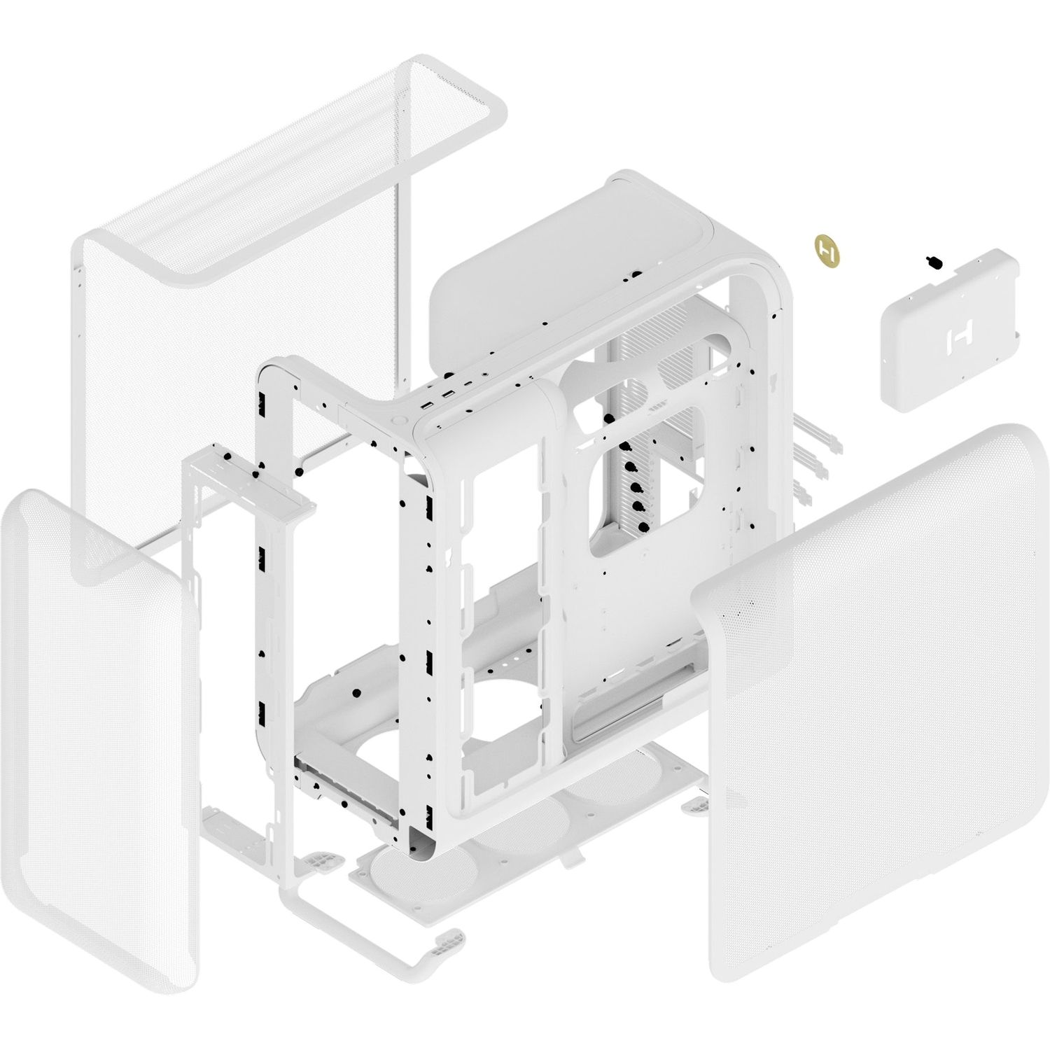 Корпус без блока питания HYTE X50 Air (CS-HYTE-X50A-WW)