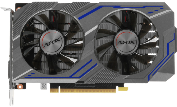 Видеокарта AFOX GeForce GTX 1650 SUPER GAMING (4GB GDDR6 128-bit, 1530-1725MHz / 12Gbps, 2-fan, DVI-D/HDMI/DP) [ AF1650S-4096D6H1-V4 ]