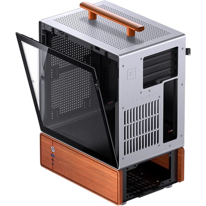 Корпус без блока питания JONSBO T7 Silver