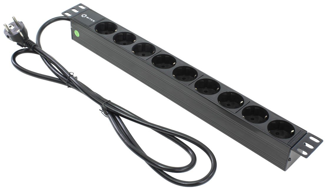 Блок розеток (19" 1U) 5bites [ PDU919P-02 ]