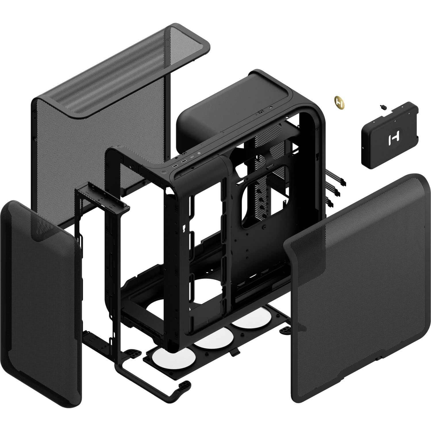 Корпус без блока питания HYTE X50 Air (CS-HYTE-X50A-BB)