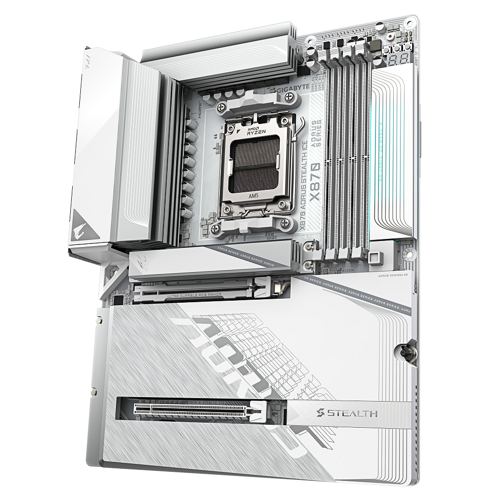 Материнская плата GIGABYTE X870 A STEALTH ICE
