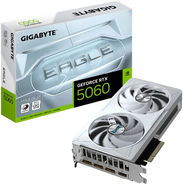 Видеокарта GIGABYTE GV-N5060EAGLEOC ICE-8GD